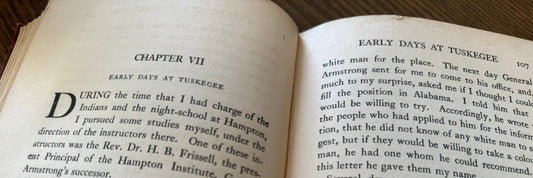 Up from slavery, Booker t Washington, Tuskegee Alabama