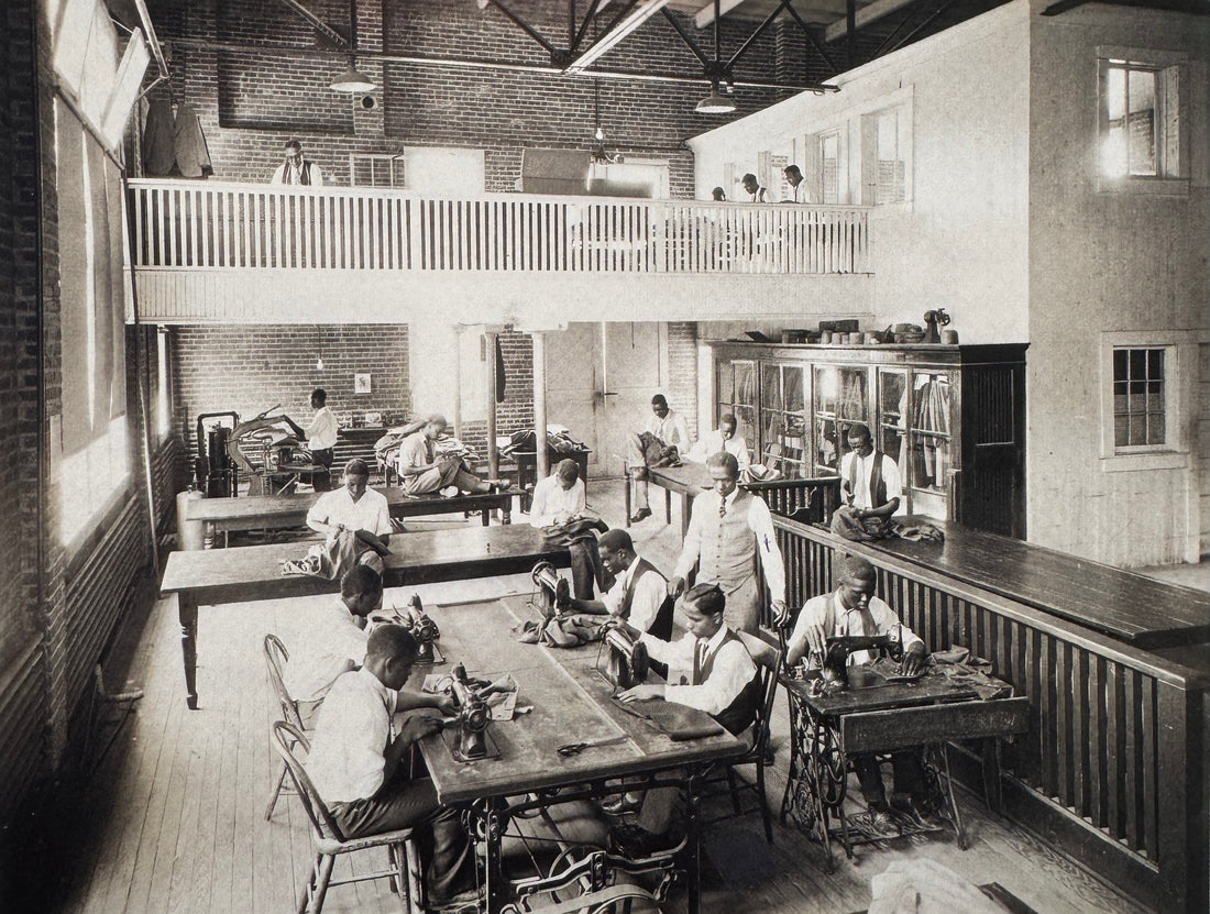 A group of Tuskegee University Tailoring students