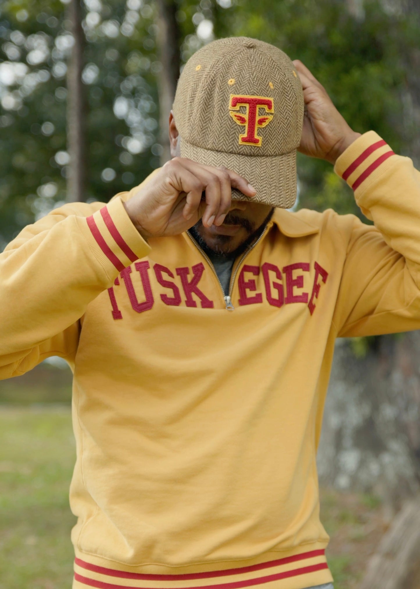 The T-Club Herringbone Hat (PRE-ORDER)