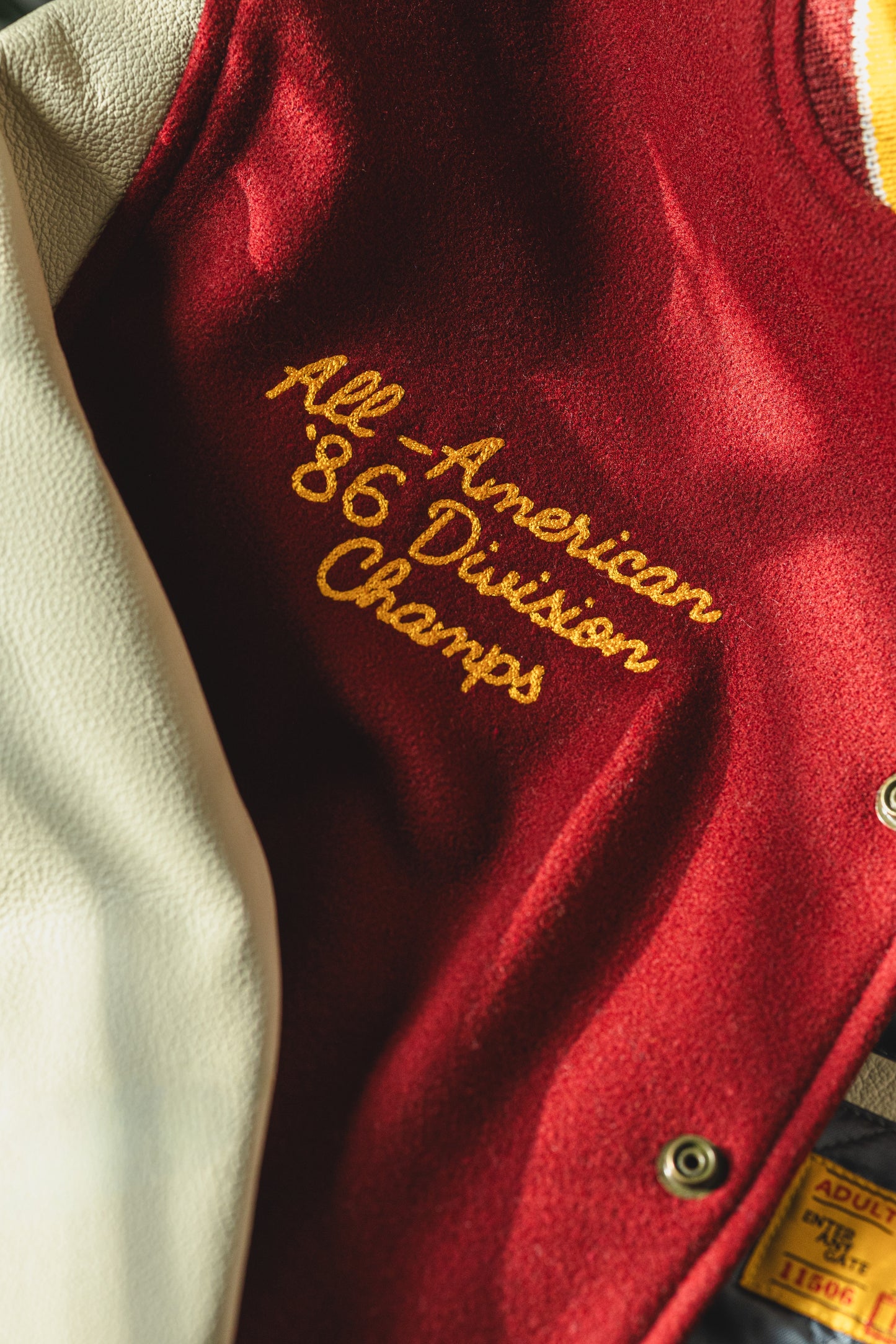 The “Tuskegee” Letterman (Taliaferro Union X Golden Bear)