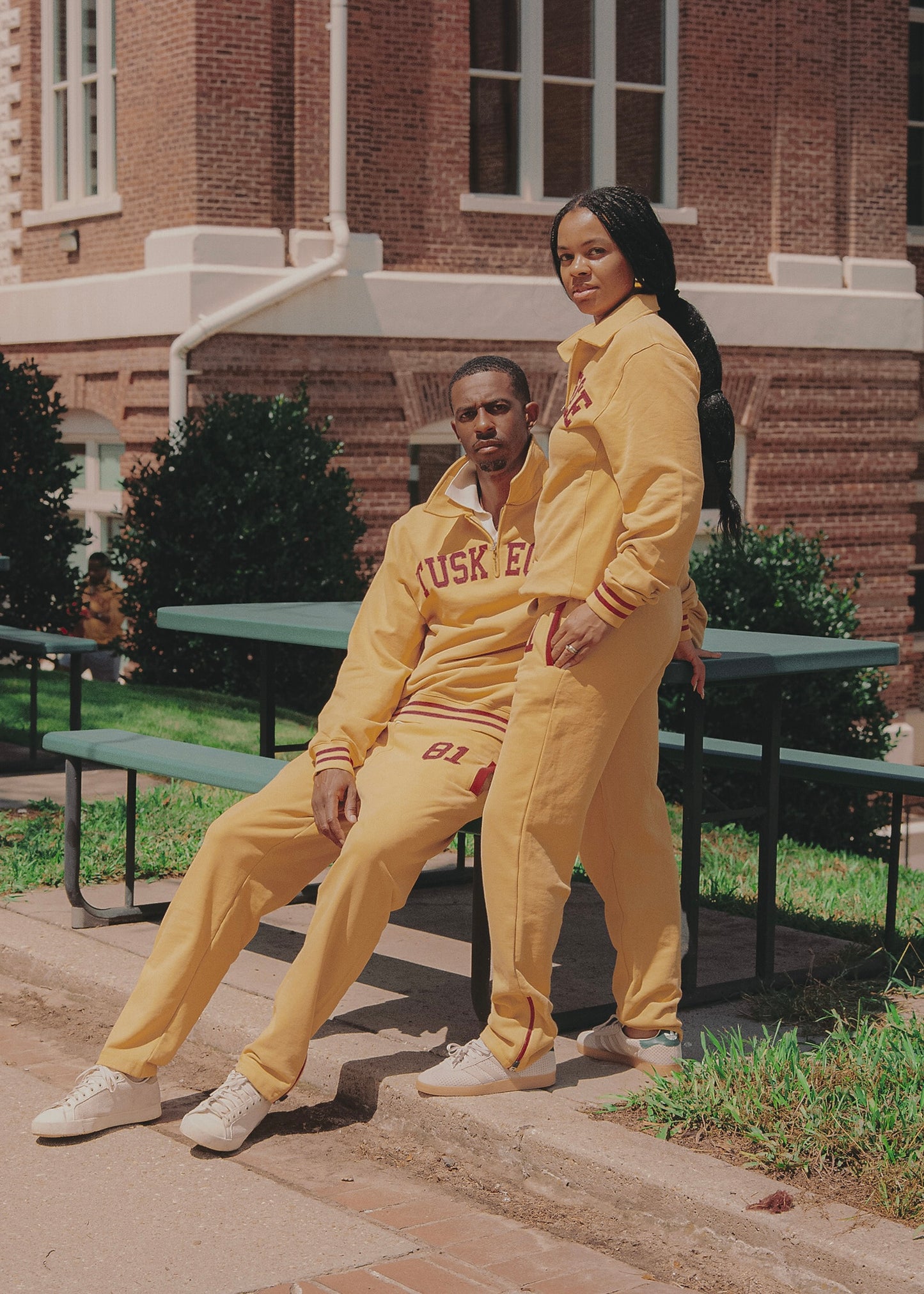 The Archive Collared Quarter-Zip Sweatshirt – Vintage Tuskegee University Apparel